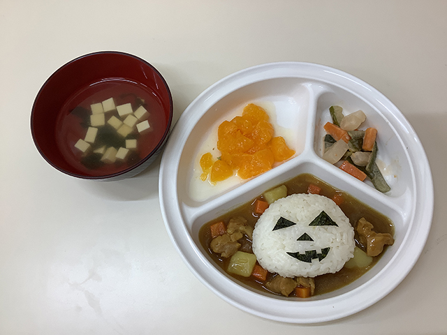 ハロウィンカレーライス