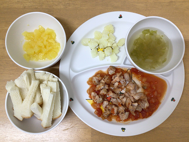 鶏のトマト煮