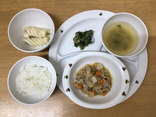 豚肉と野菜のべっこう煮