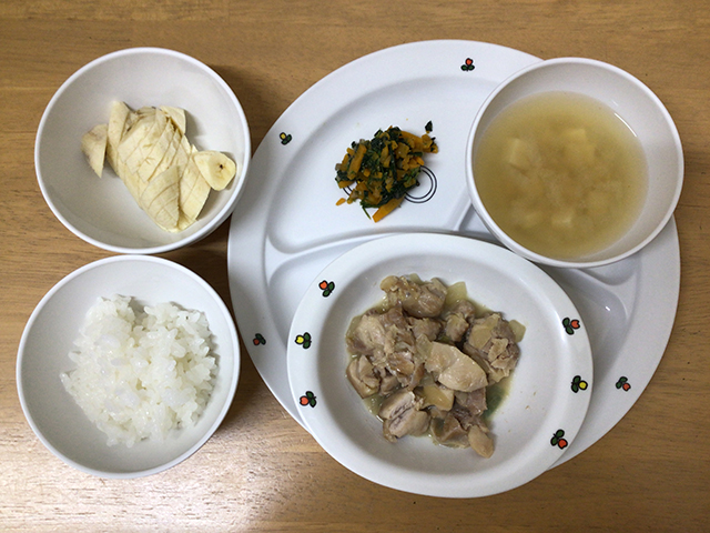 鶏肉のバタポン焼き