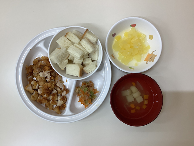 鶏のパン粉揚げ