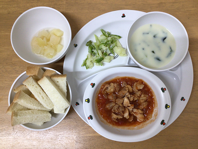 鶏のトマト煮