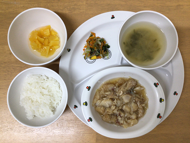 白身魚の煮物
