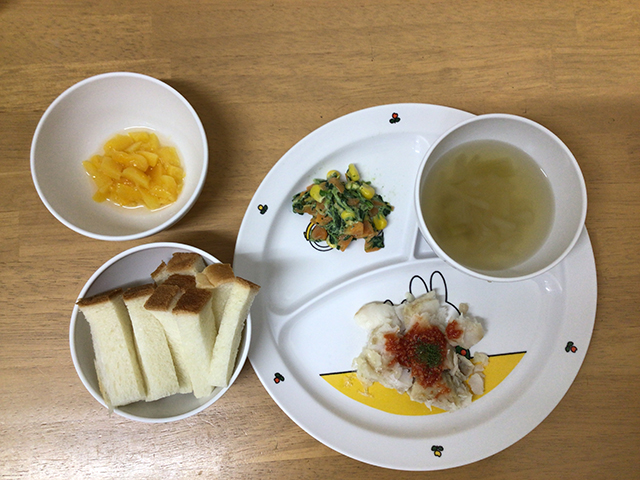 白身魚のバター焼き
