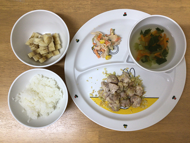鶏のパン粉焼き